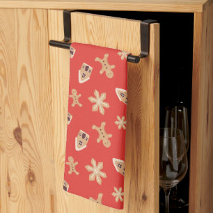 Paño De Cocina Navidades cocina haciendo fiesta festiva festiva f