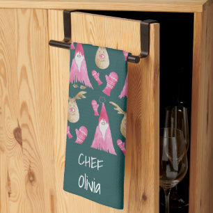 Paño De Cocina Navidades Con Guantes