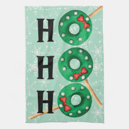 Paño De Cocina Navidades Cookies Funny Ho Ho Ho Ho Snowflake Dish
