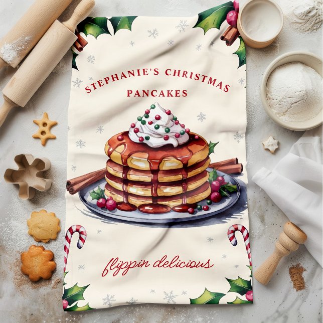Paño De Cocina Navidades crepes filipinos deliciosos y personaliz (Subido por el creador)