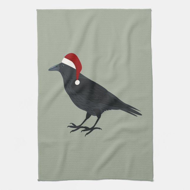 Paño De Cocina Navidades Crow (Vertical)