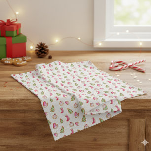 Paño De Cocina Navidades de acuarela Cookies Holiday Cute