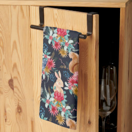 Paño De Cocina Navidades de Animales de Winter Wonderland Woodlan