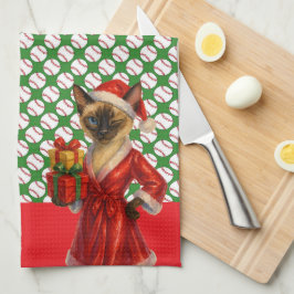 Paño De Cocina Navidades de béisbol temáticos para los amantes de