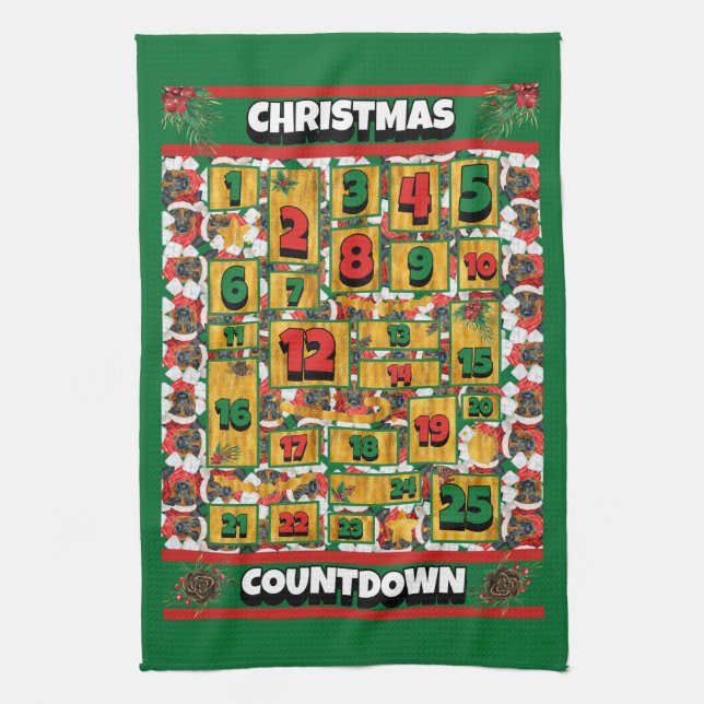 Paño De Cocina Navidades de cuenta regresiva alemanes advierten a (Vertical)