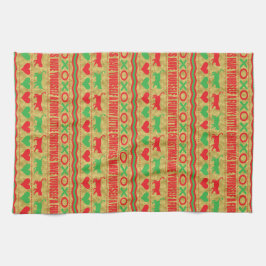 Paño De Cocina Navidades de Furry Little Cats