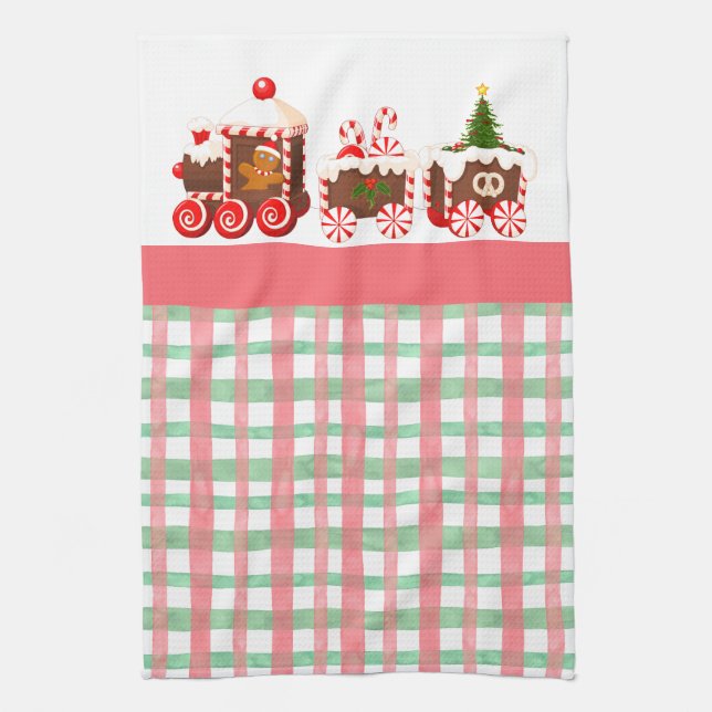 Paño De Cocina Navidades de Gingerbread (Vertical)