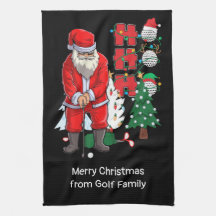 Navidades de golf de Santa Claus