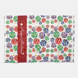 Paño De Cocina Navidades de Happy Holidays Jingle Bell