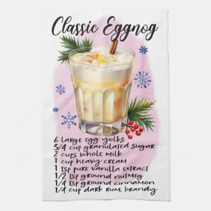 Paño De Cocina Navidades de huevo clásicos cutáneos toman receta