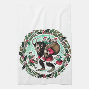 Paño De Cocina Navidades de Krampus
