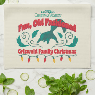 Paño De Cocina Navidades de la familia Griswold, divertida y viej