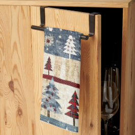 Paño De Cocina Navidades de la granja Frosy Forest