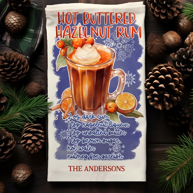 Paño De Cocina Navidades de Ron de Hazelnut con mantequilla Recet (Subido por el creador)