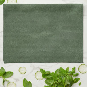 Paño De Cocina Navidades de textura verde de Pistacho de Oliva