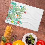Paño De Cocina Navidades de vacaciones de invierno desierto de Ca<br><div class="desc">Este diseño fue creado a través del arte digital. Se puede personalizar haciendo clic en el botón personalizar y cambiando el color, agregando un nombre, iniciales o tus palabras favoritas. Contáctame en colorflowcreations@gmail.com si quieres tener este diseño en otro producto. Compra mi pintura de acrílico abstracta original a la venta...</div>