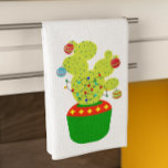 Paño De Cocina Navidades de vacaciones de invierno desierto de Ca<br><div class="desc">Este diseño fue creado a través del arte digital. Se puede personalizar haciendo clic en el botón personalizar y cambiando el color, agregando un nombre, iniciales o tus palabras favoritas. Contáctame en colorflowcreations@gmail.com si quieres tener este diseño en otro producto. Compra mi pintura de acrílico abstracta original a la venta...</div>