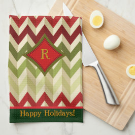 Paño De Cocina Navidades de Zigzag (Monogramado)