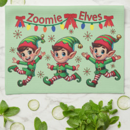 Paño De Cocina Navidades de Zoomie Elves