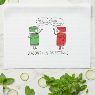 Paño De Cocina Navidades divertidos Personalizado Cocinando espec