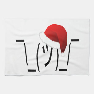 Paño De Cocina navidades encogiéndose de emoji