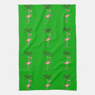 Paño De Cocina Navidades Flamingo