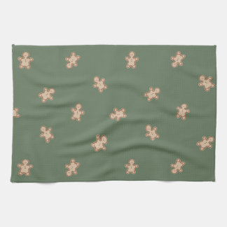 Paño De Cocina Navidades Gingerbread Man