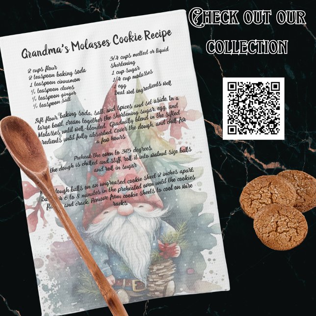 Paño De Cocina Navidades Gorra Rojo Gnome Familia Conservación de (Subido por el creador)