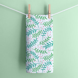 Paño De Cocina Navidades Holly y Berries