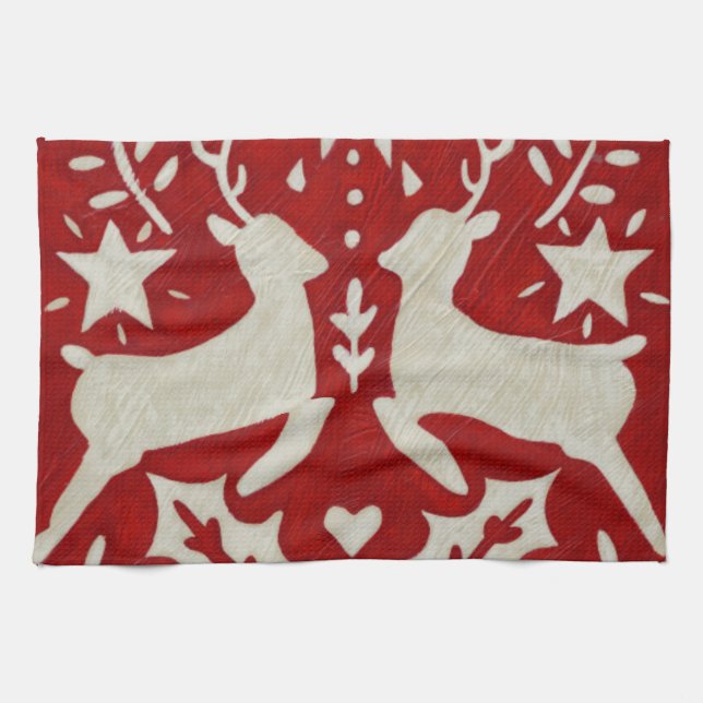 Paño De Cocina Navidades Joy I (Horizontal)