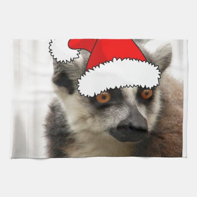 Paño De Cocina Navidades Lemur (Horizontal)