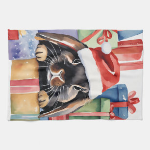 Paño De Cocina Navidades Lop Conejo Conejo Conejo Conejo