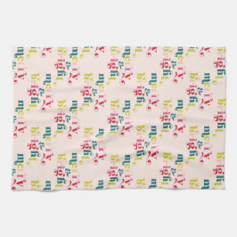 Paño De Cocina Navidades Merry y Brillantes Modernos De Varios Co