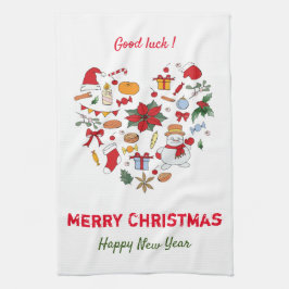 Paño De Cocina Navidades minimalistas y la fiesta del Año Nuevo