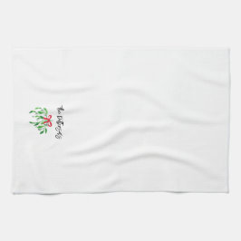 Paño De Cocina Navidades Mistletonombre Festive Holiday Kiss Dive