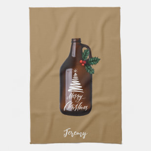 Paño De Cocina Navidades modernos Productor Beer Jug