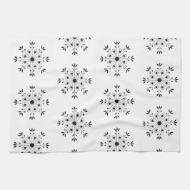 Paño De Cocina Navidades modernos y elegantes de copos de nieve s