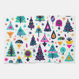 Paño De Cocina Navidades Neon