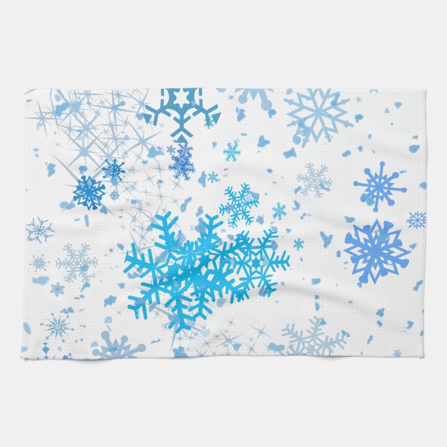 Paño De Cocina Navidades Nevada (Horizontal)