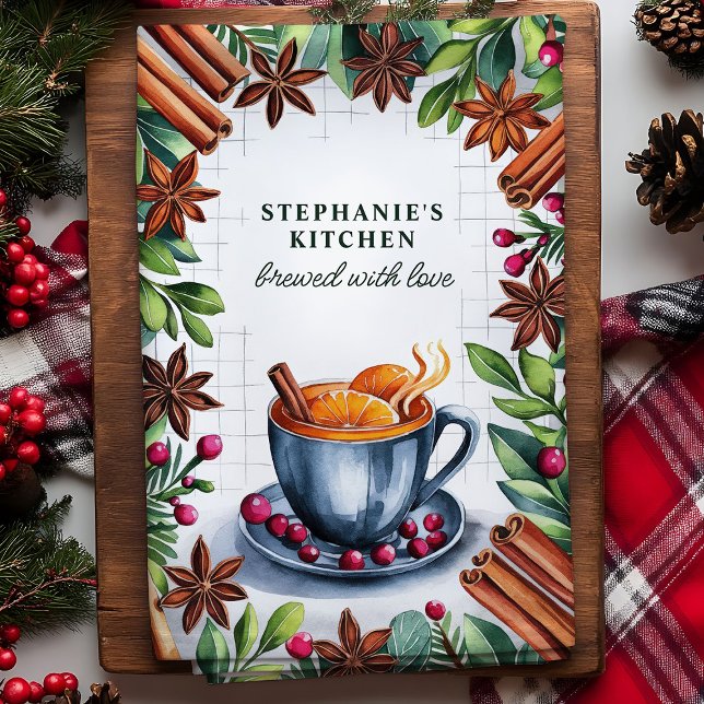 Paño De Cocina Navidades personalizados de sidra silenciada (Subido por el creador)