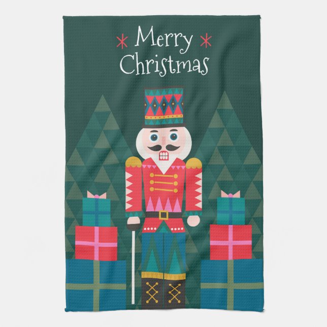 Paño De Cocina Navidades personalizados Personalizado Nutcracker (Vertical)