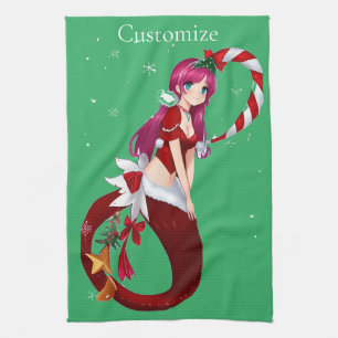Paño De Cocina Navidades Pixie Mermaid Thunder_Cove