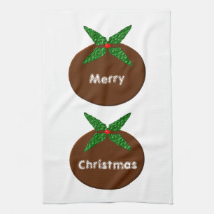 Paño De Cocina Navidades Pudding Personalizable Cocina Tow