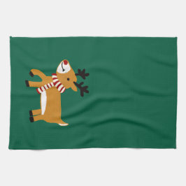 Paño De Cocina Navidades renos