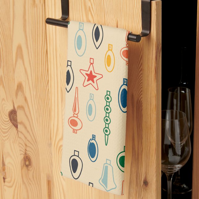 Paño De Cocina Navidades Retro Elegantes (Subido por el creador)