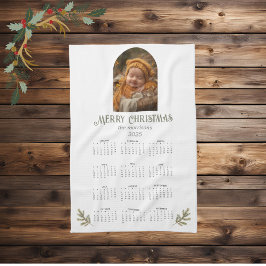 Paño De Cocina Navidades rústicos de Woodland 2025
