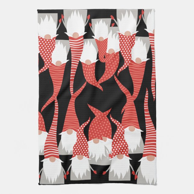 Paño De Cocina Navidades se ganan novios de vacaciones en Navidad (Vertical)