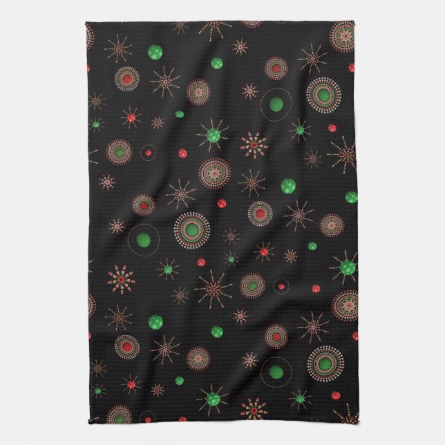 Paño De Cocina Navidades Starburst (Vertical)