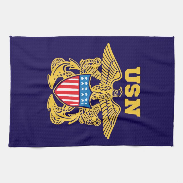 Paño De Cocina Navy Design (Horizontal)