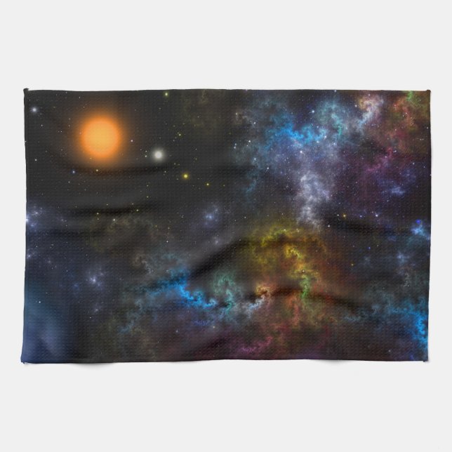 Paño De Cocina Nebula Menagerie (Horizontal)